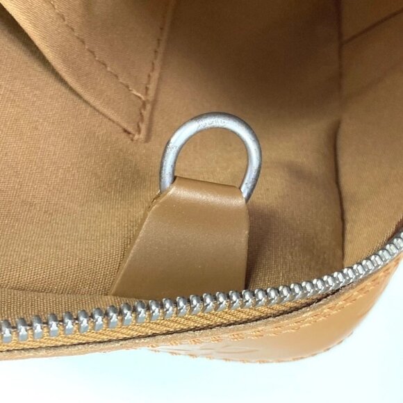 LOUIS VUITTON M55177 Monogram mat Shelton Tote Bag Hand Bag leather Amble Beige - Picture 12 of 12